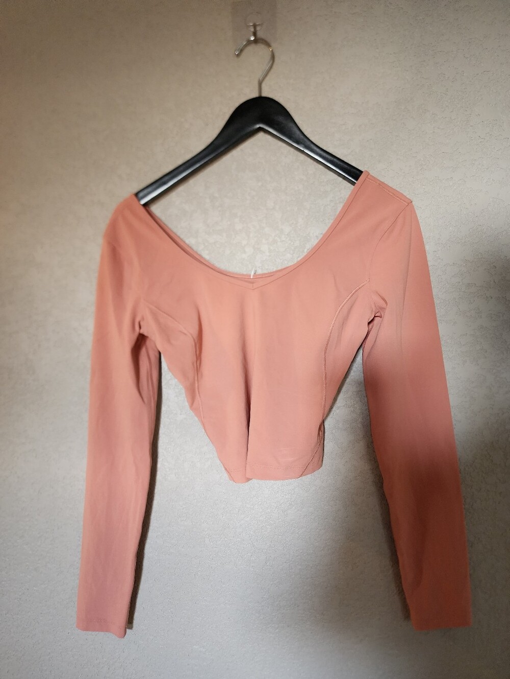 Lululemon Crop Top Long Sleeve Top Size 4